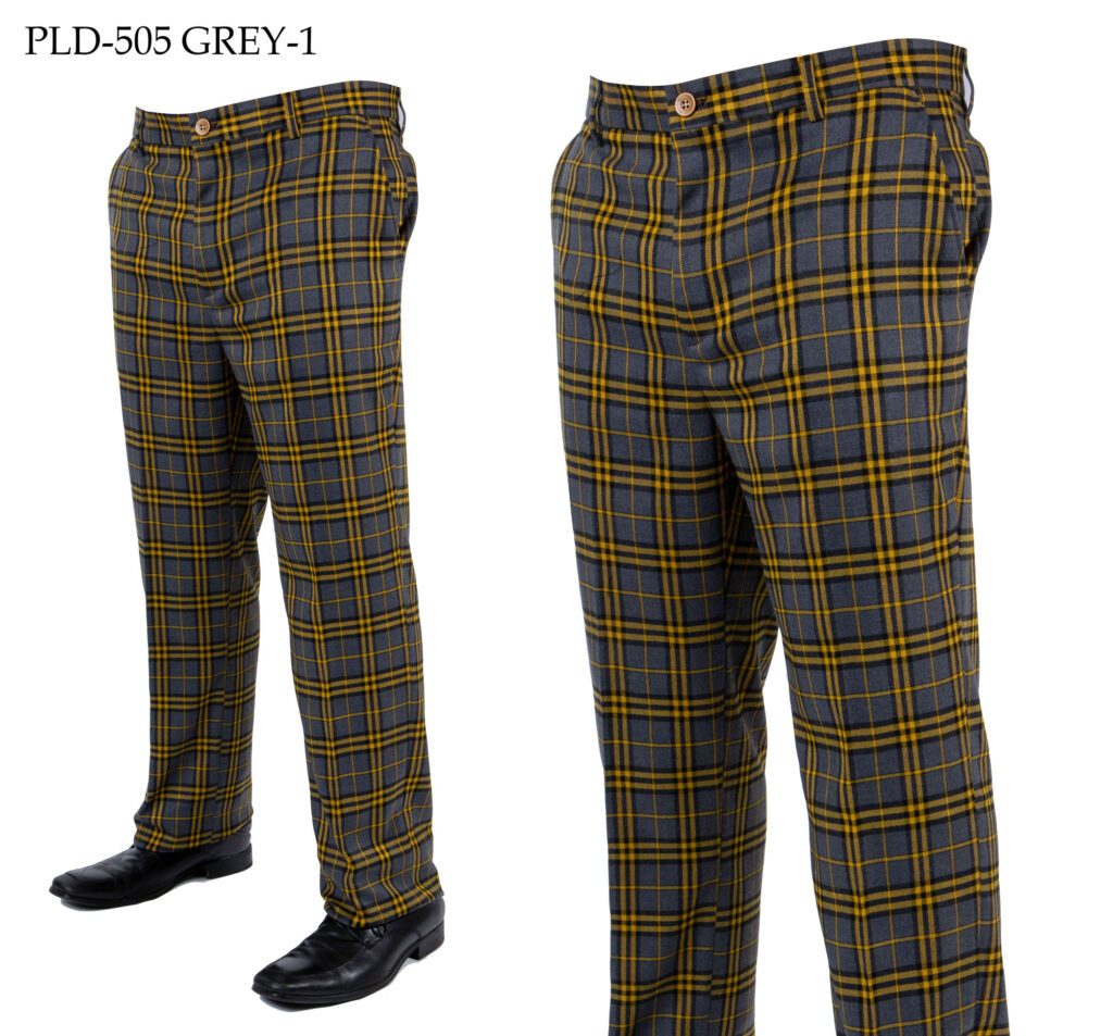PLD-605 ~ PLAID SLACKS ~ PRESTIGE